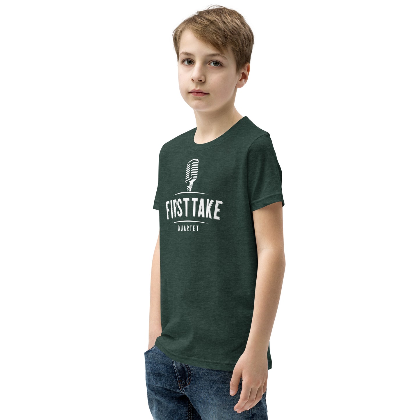 First Take - Printed Youth Short Sleeve T-Shirt