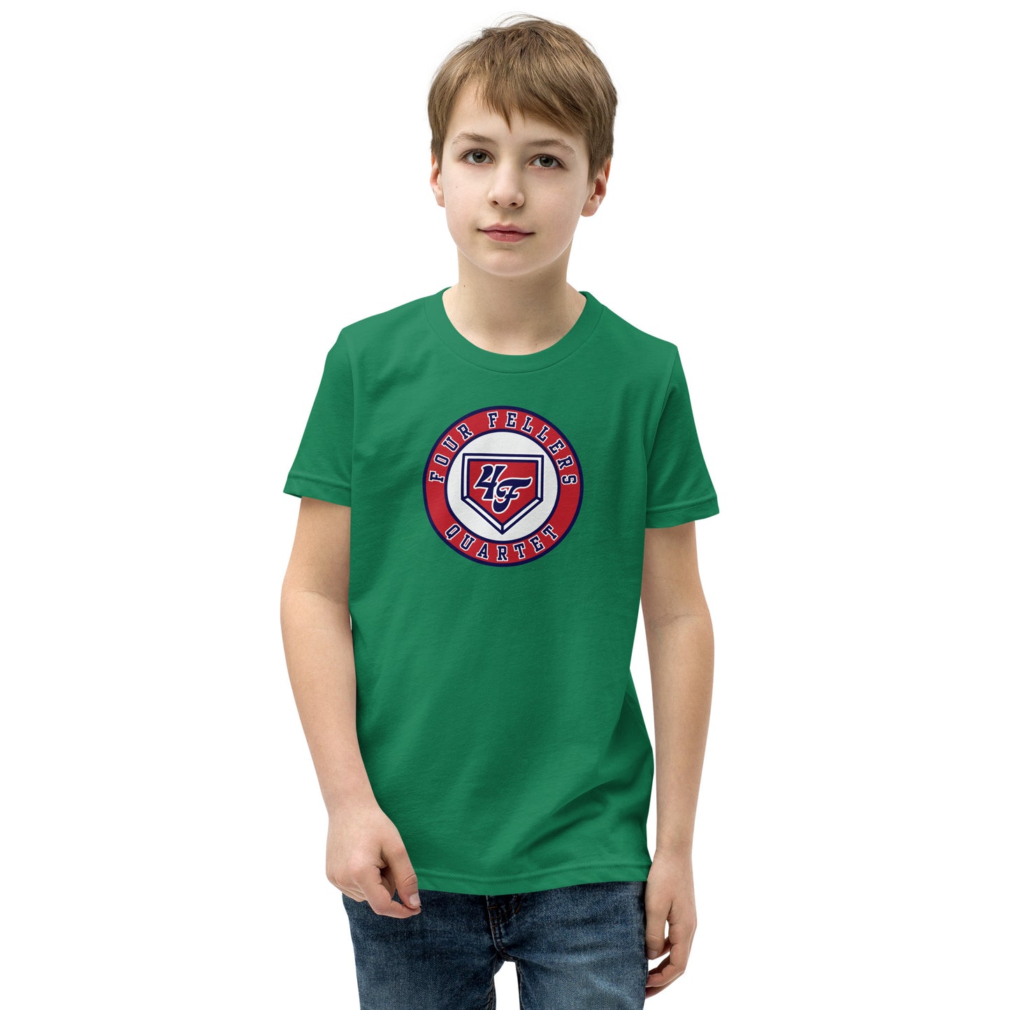 Four Fellers - Printed Youth Short Sleeve T-Shirt