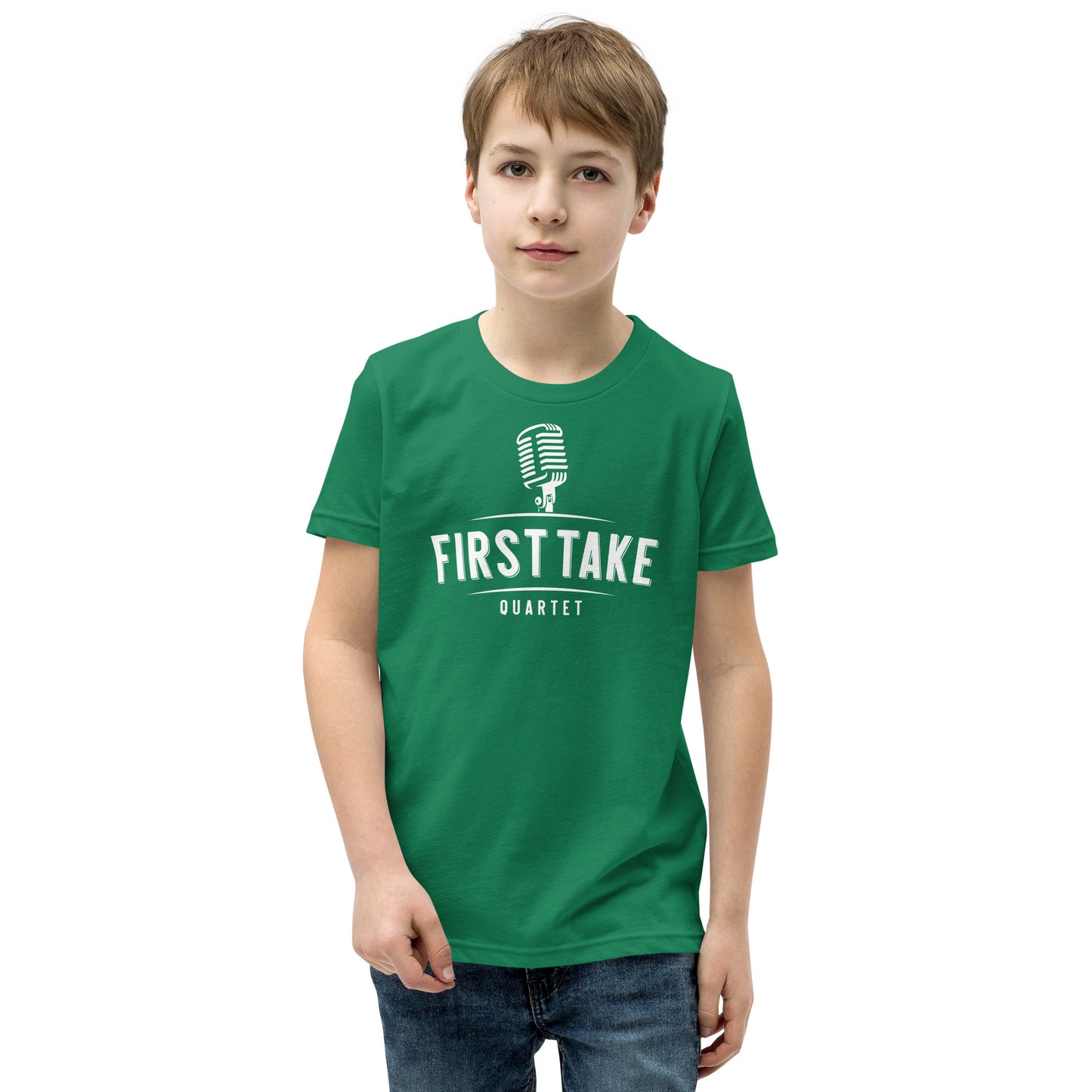 First Take - Printed Youth Short Sleeve T-Shirt