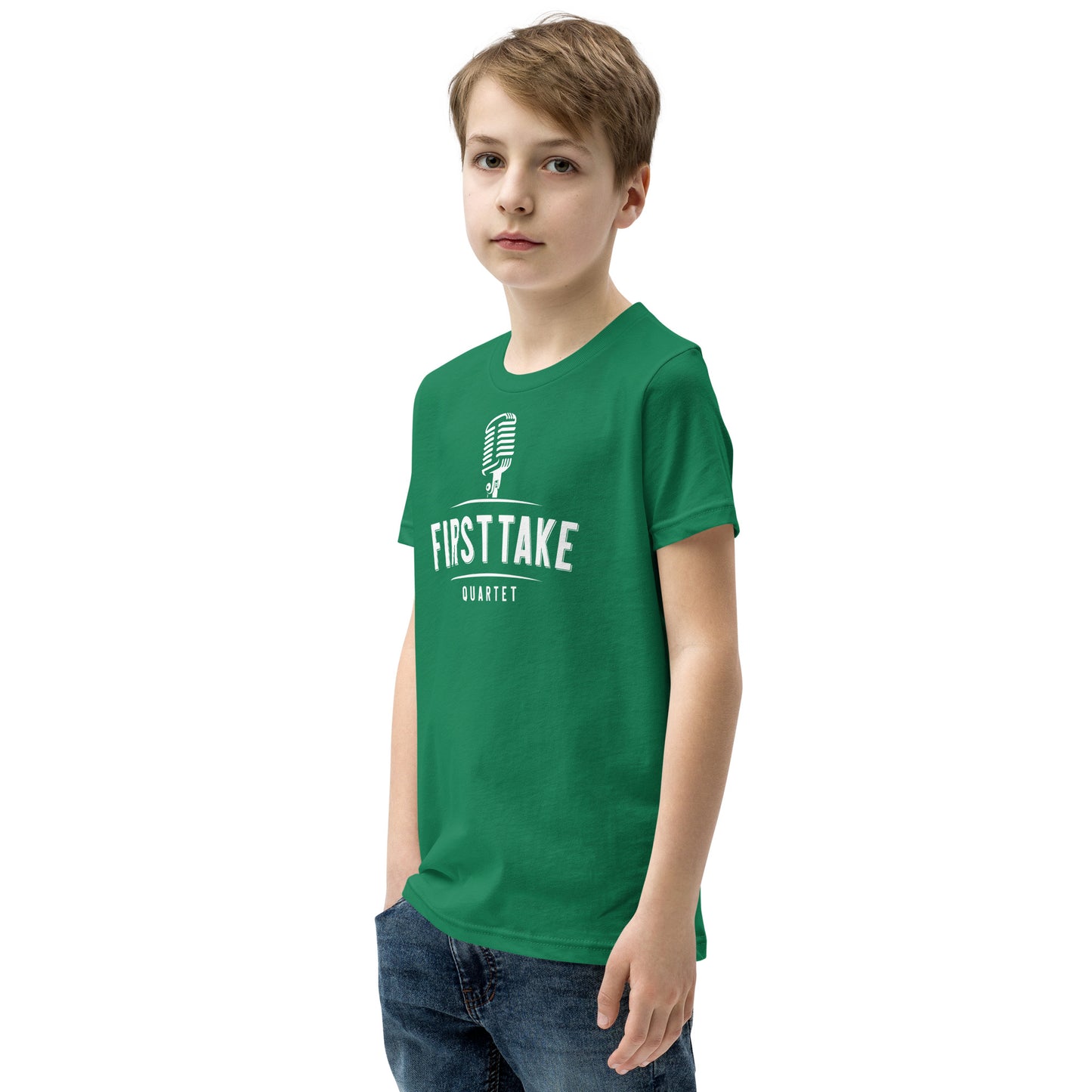 First Take - Printed Youth Short Sleeve T-Shirt