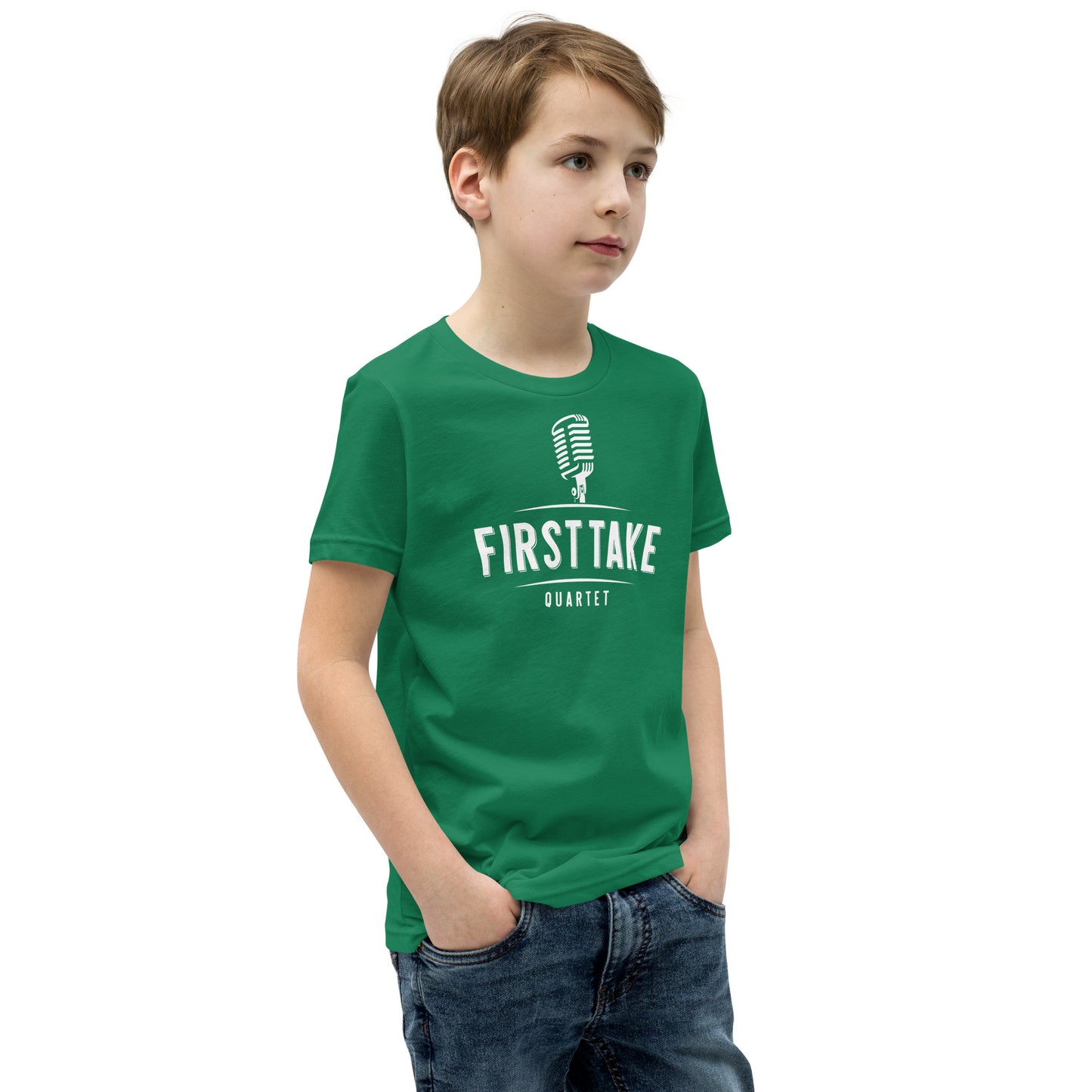 First Take - Printed Youth Short Sleeve T-Shirt