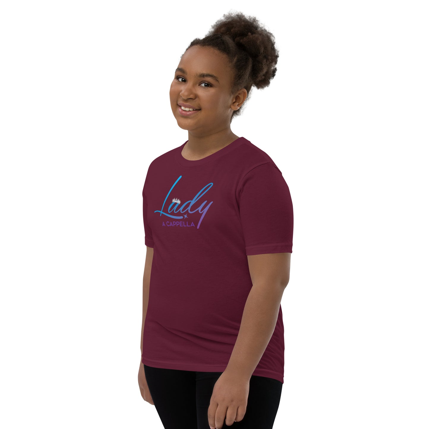 Lady A Cappella -  Youth Short Sleeve T-Shirt