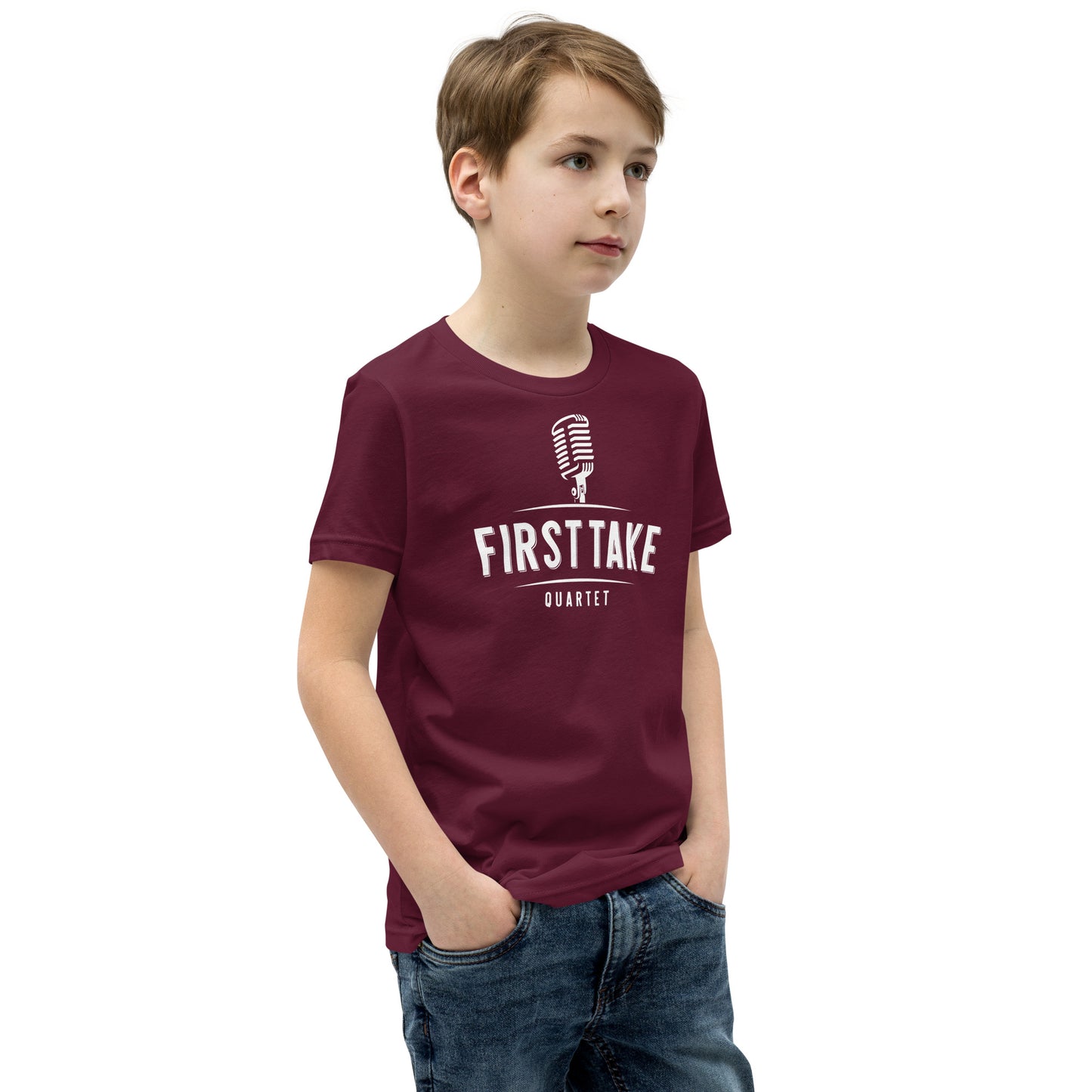 First Take - Printed Youth Short Sleeve T-Shirt