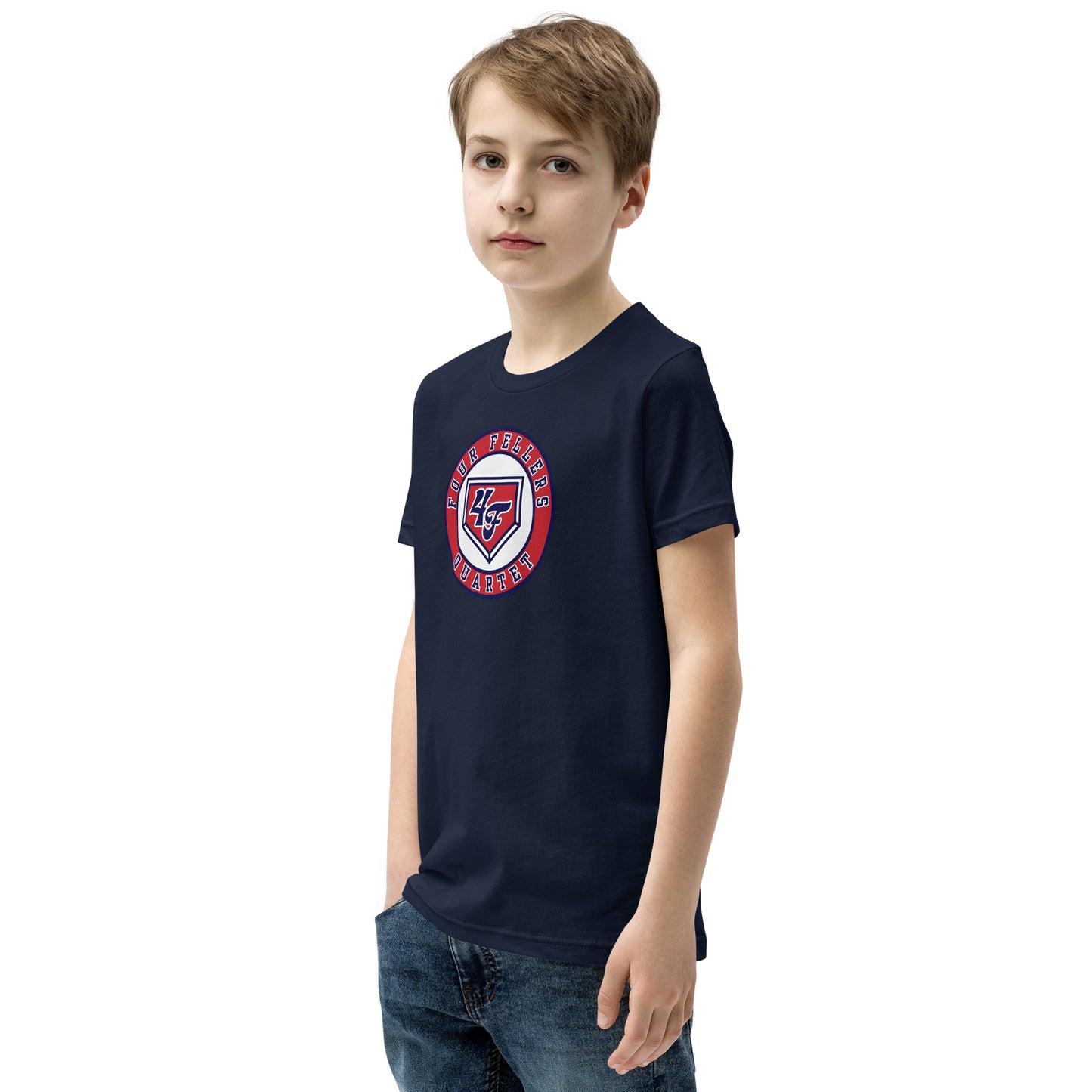 Four Fellers - Printed Youth Short Sleeve T-Shirt