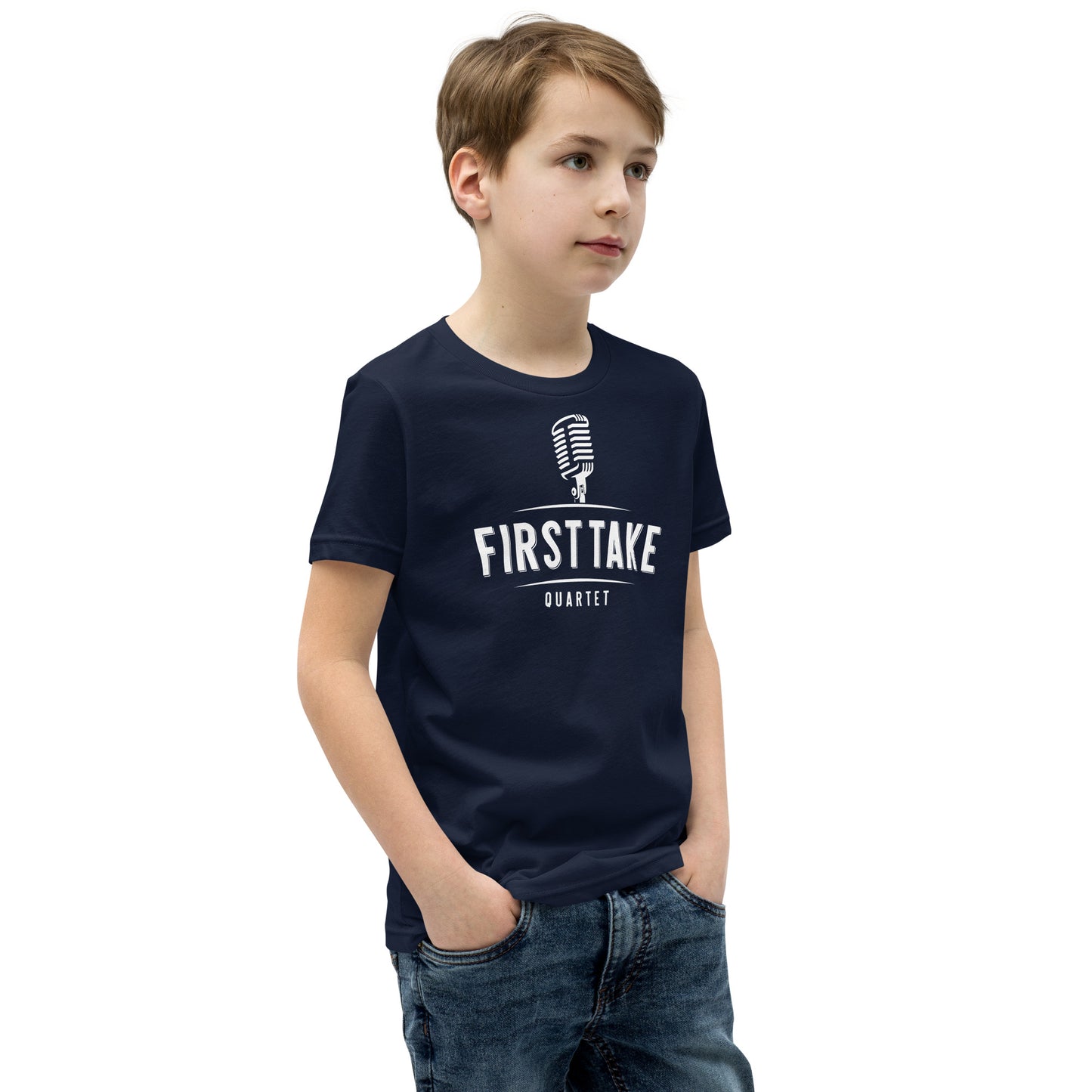 First Take - Printed Youth Short Sleeve T-Shirt