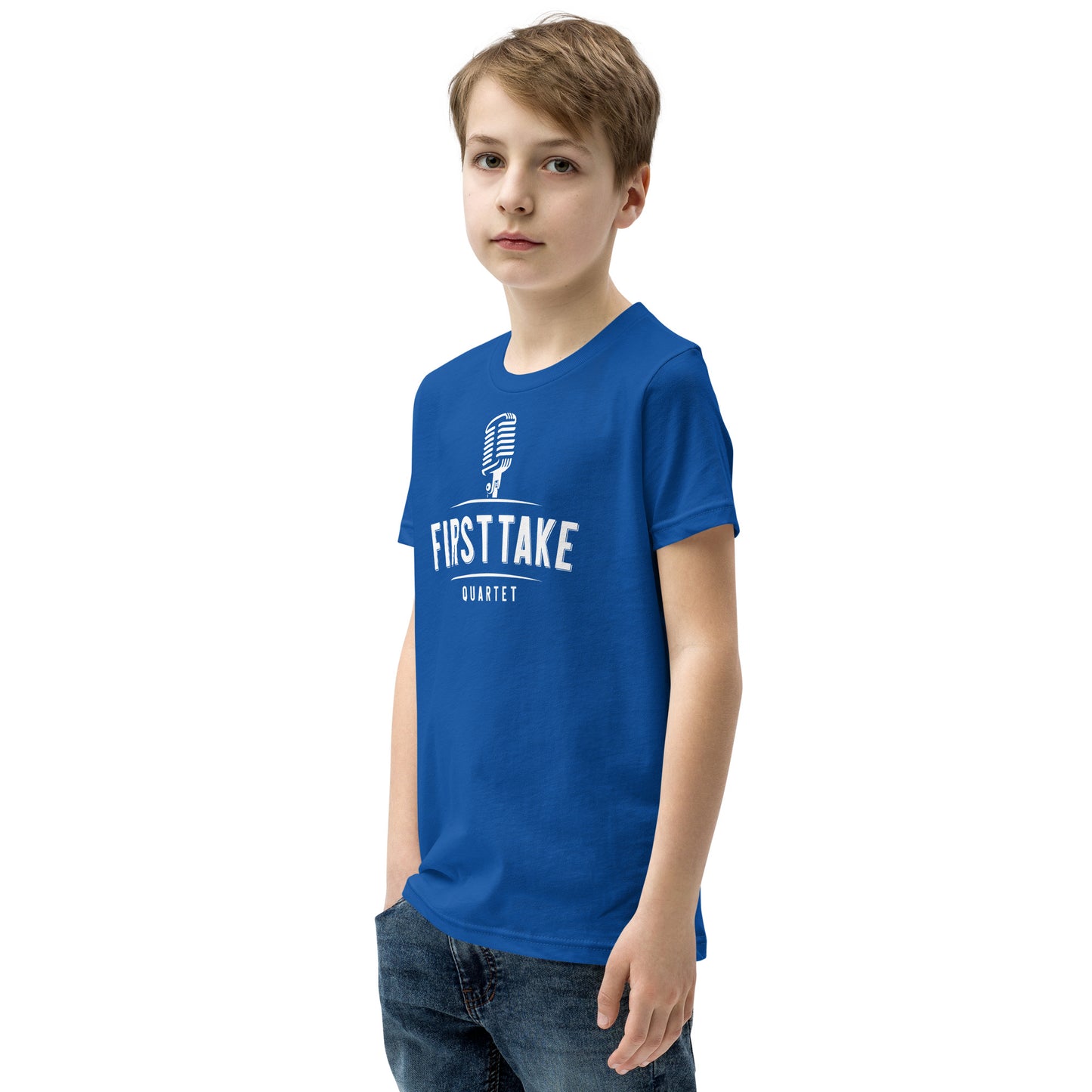 First Take - Printed Youth Short Sleeve T-Shirt