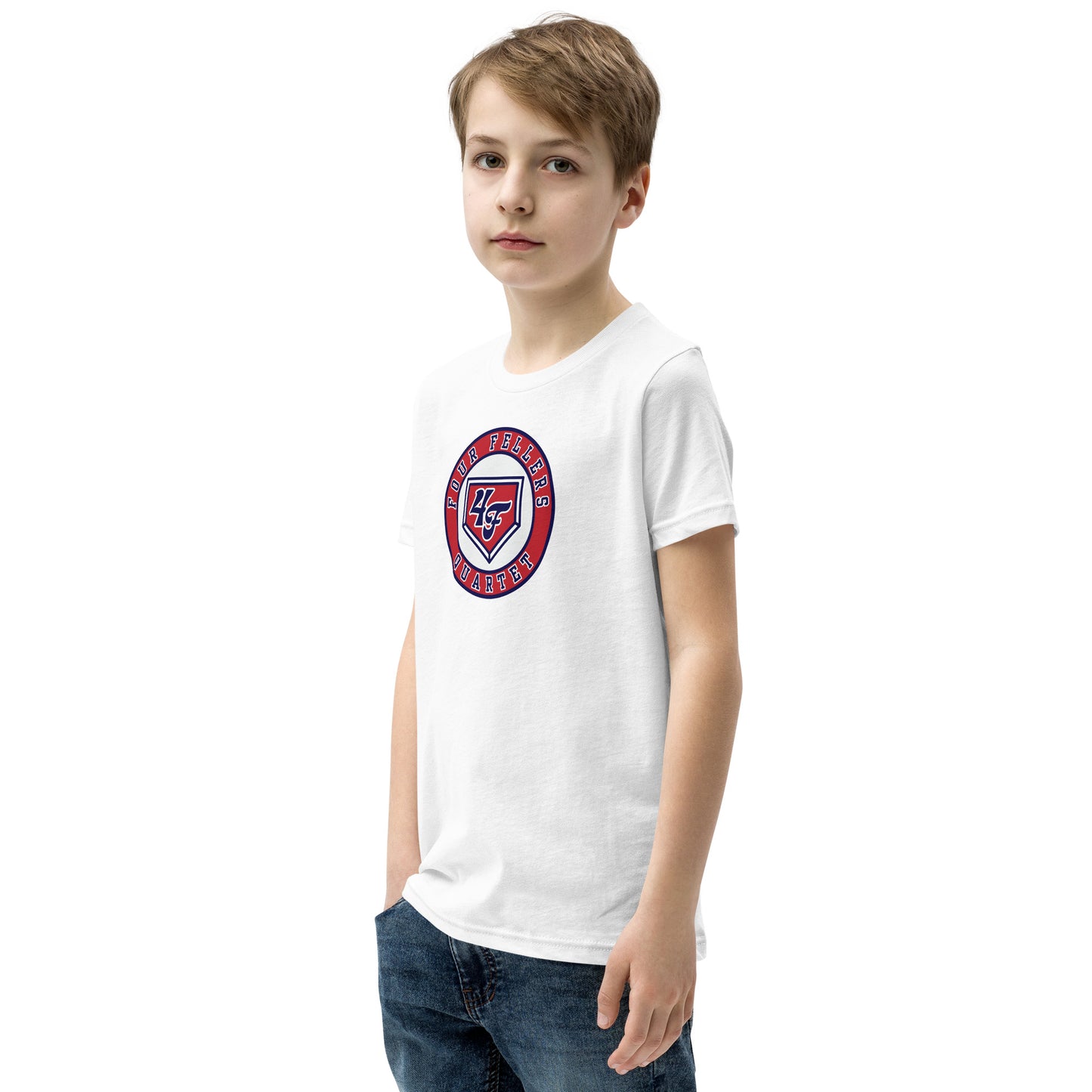 Four Fellers - Printed Youth Short Sleeve T-Shirt