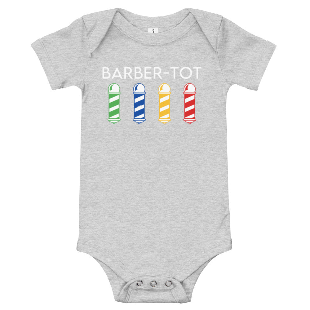 Barber Tot Baby short sleeve one piece