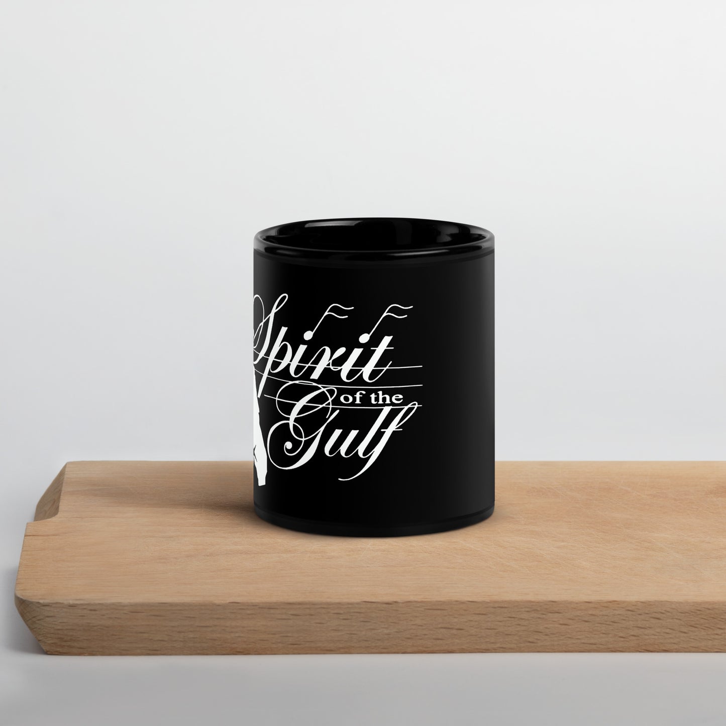 Spirit of the Gulf - Printed Black Glossy Mug