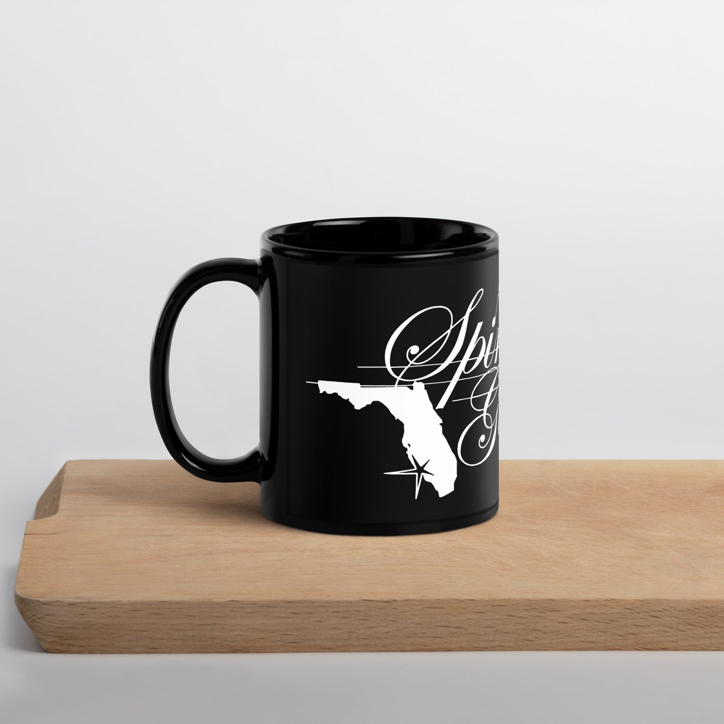 Spirit of the Gulf - Printed Black Glossy Mug