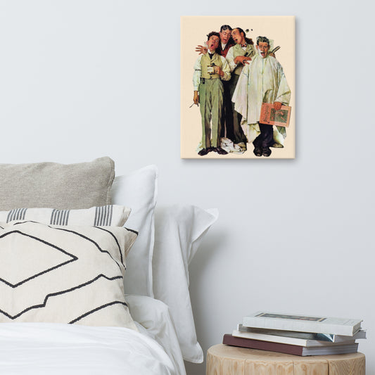 Rockwell Barbershop Quartet - Printed Canvas