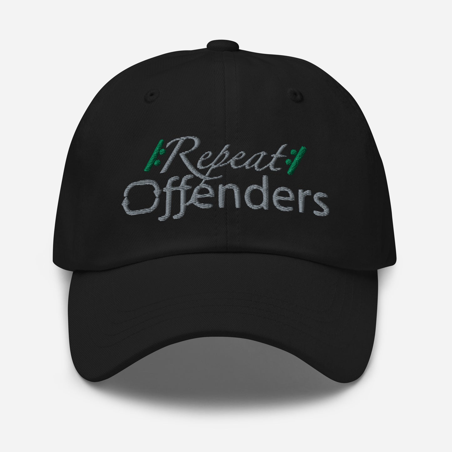 Repeat Offenders - Embroidered Logo Dad hat