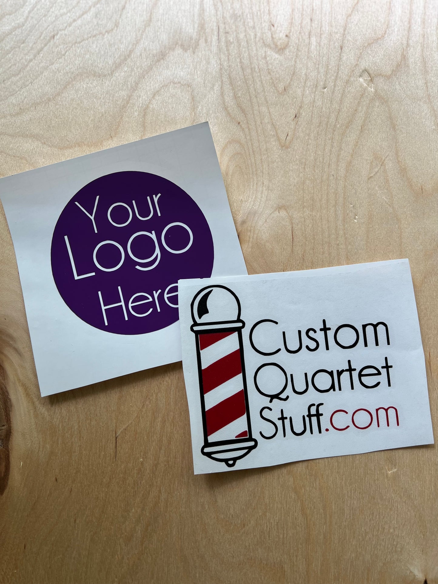 Permanent, waterproof, vinyl Decal