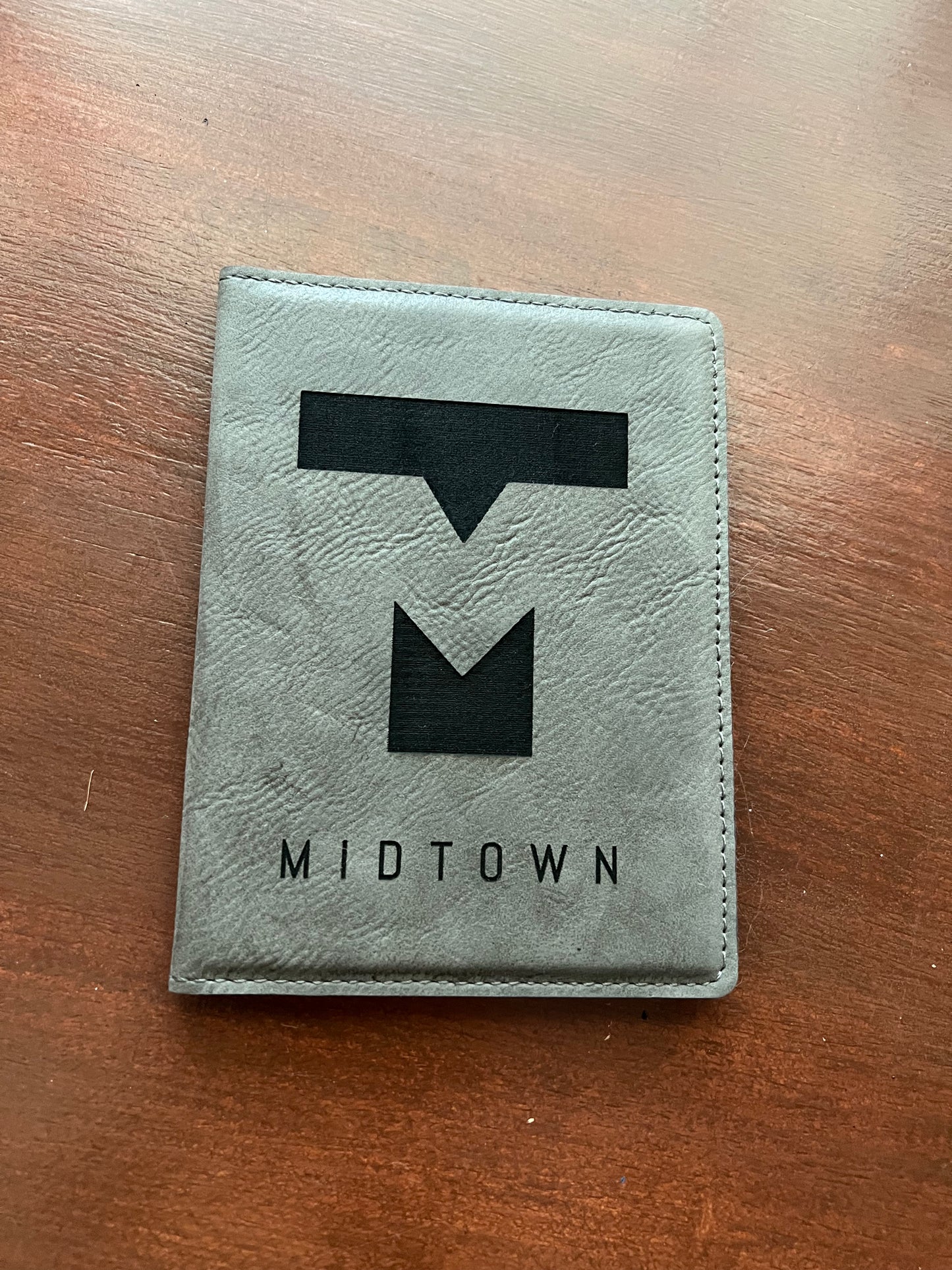 Custom Vegan Leather Passport Cover