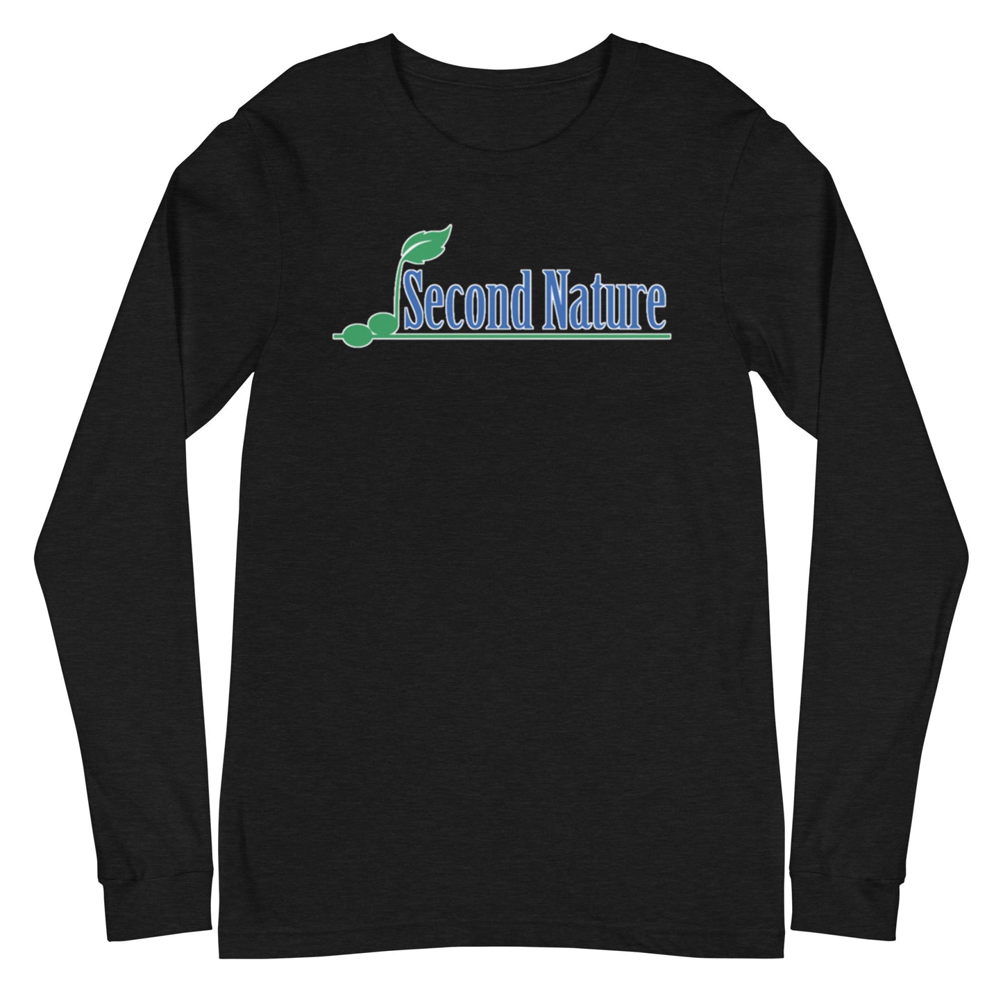 Second Nature - Printed Unisex Long Sleeve Tee