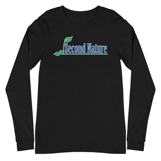 Second Nature - Printed Unisex Long Sleeve Tee