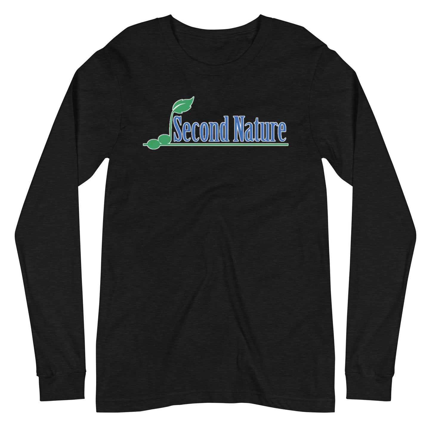 Second Nature - Printed Unisex Long Sleeve Tee