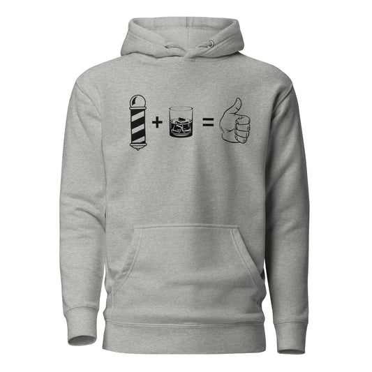 Barbershop & whiskey - Unisex Hoodie