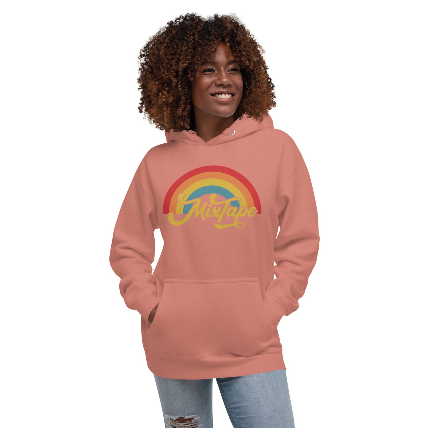 MixTape: Rainbow Logo: Unisex Hoodie