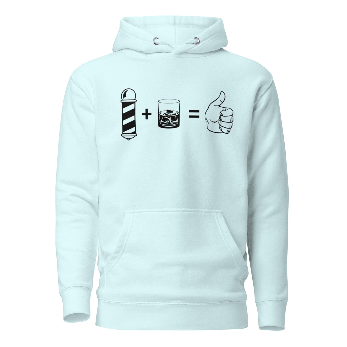 Barbershop & whiskey - Unisex Hoodie