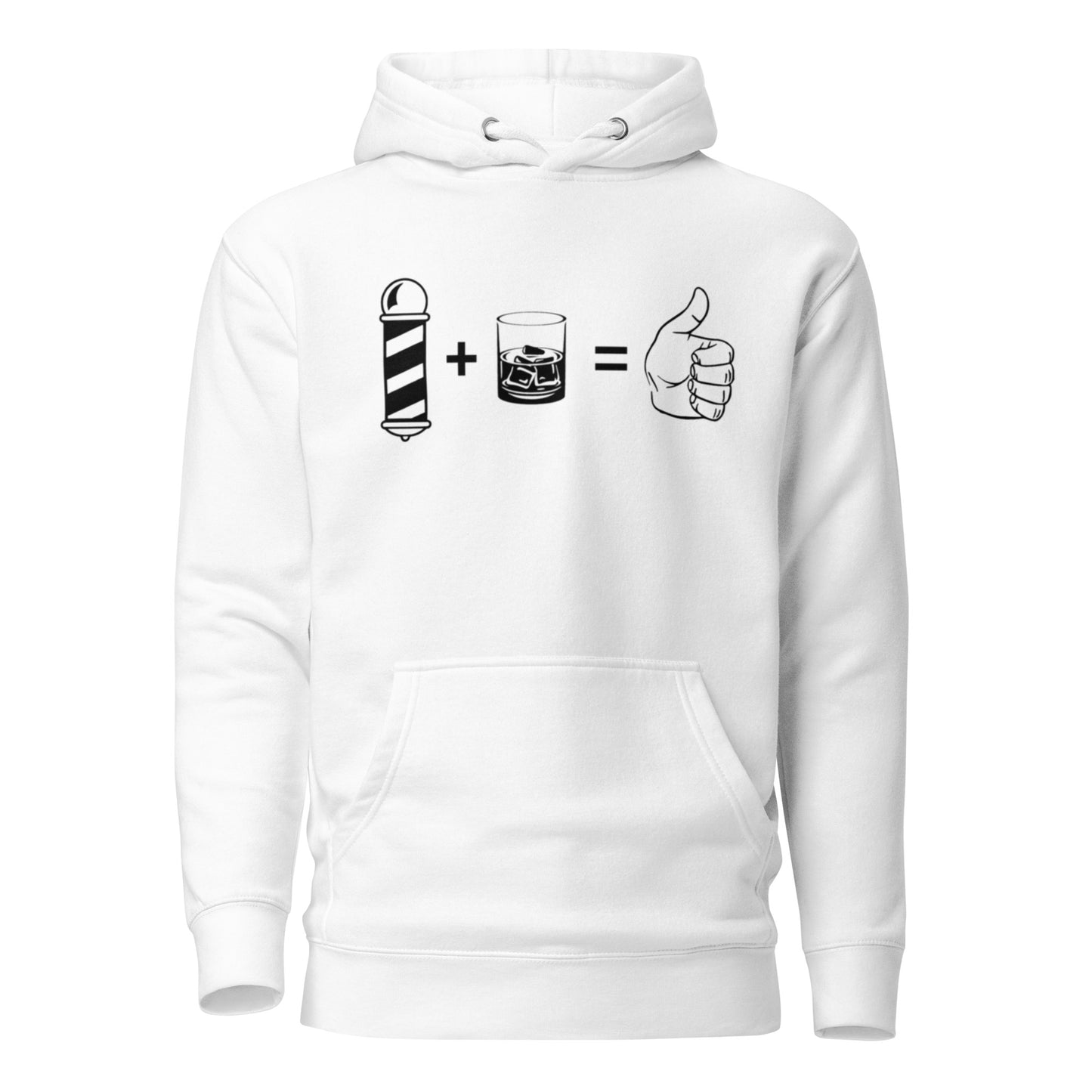 Barbershop & whiskey - Unisex Hoodie