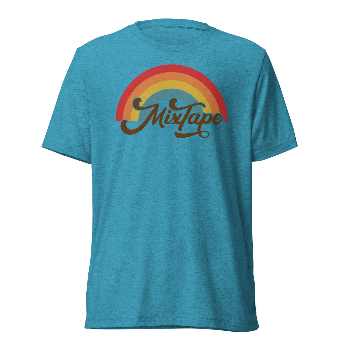 MixTape: Rainbow Logo: Super Soft Short sleeve t-shirt