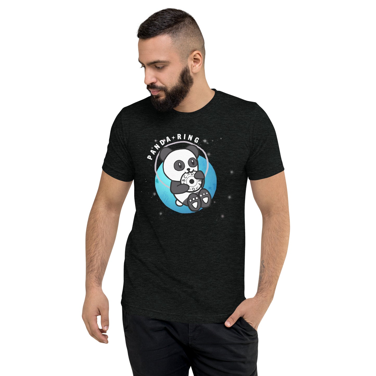 Panda Ring - Super soft, printed Short sleeve t-shirt