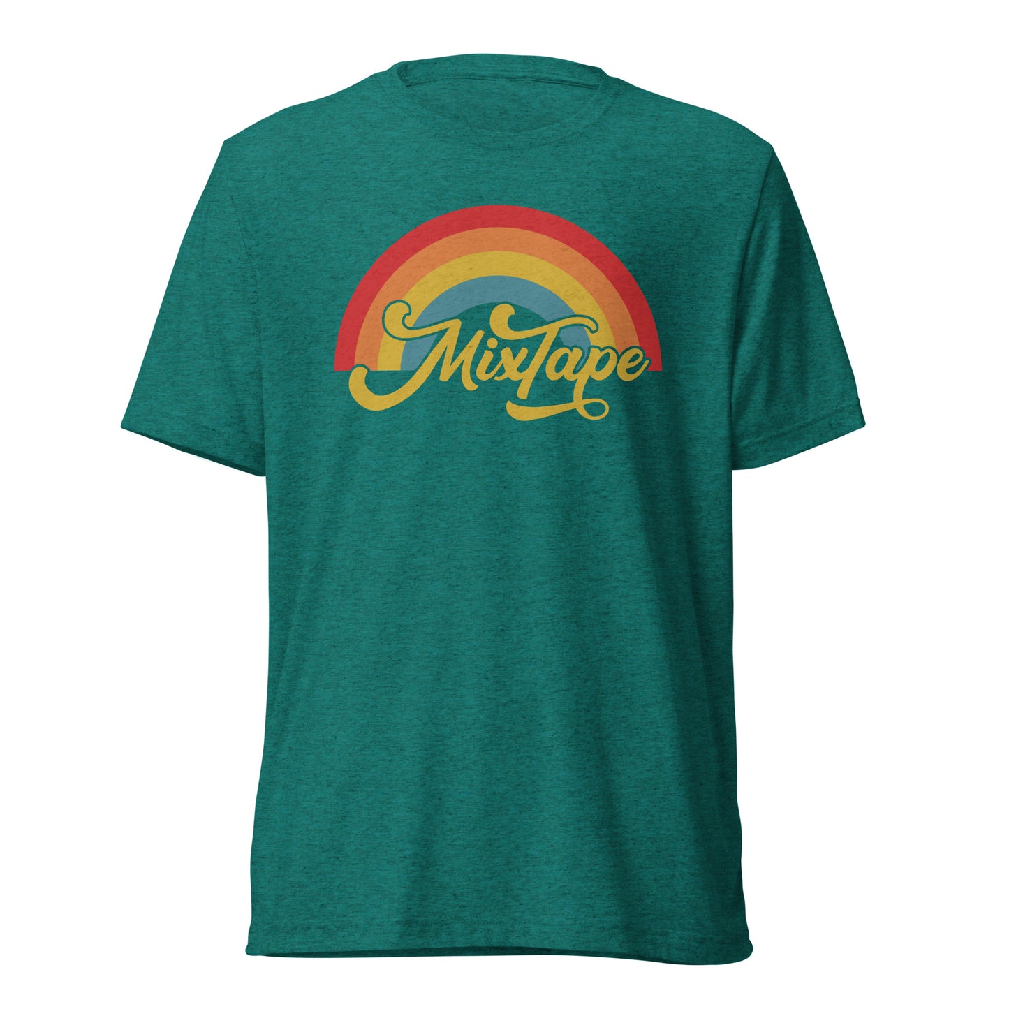 MixTape: Rainbow Logo: Super Soft Short sleeve t-shirt