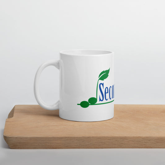 Second Nature Printed White glossy mug