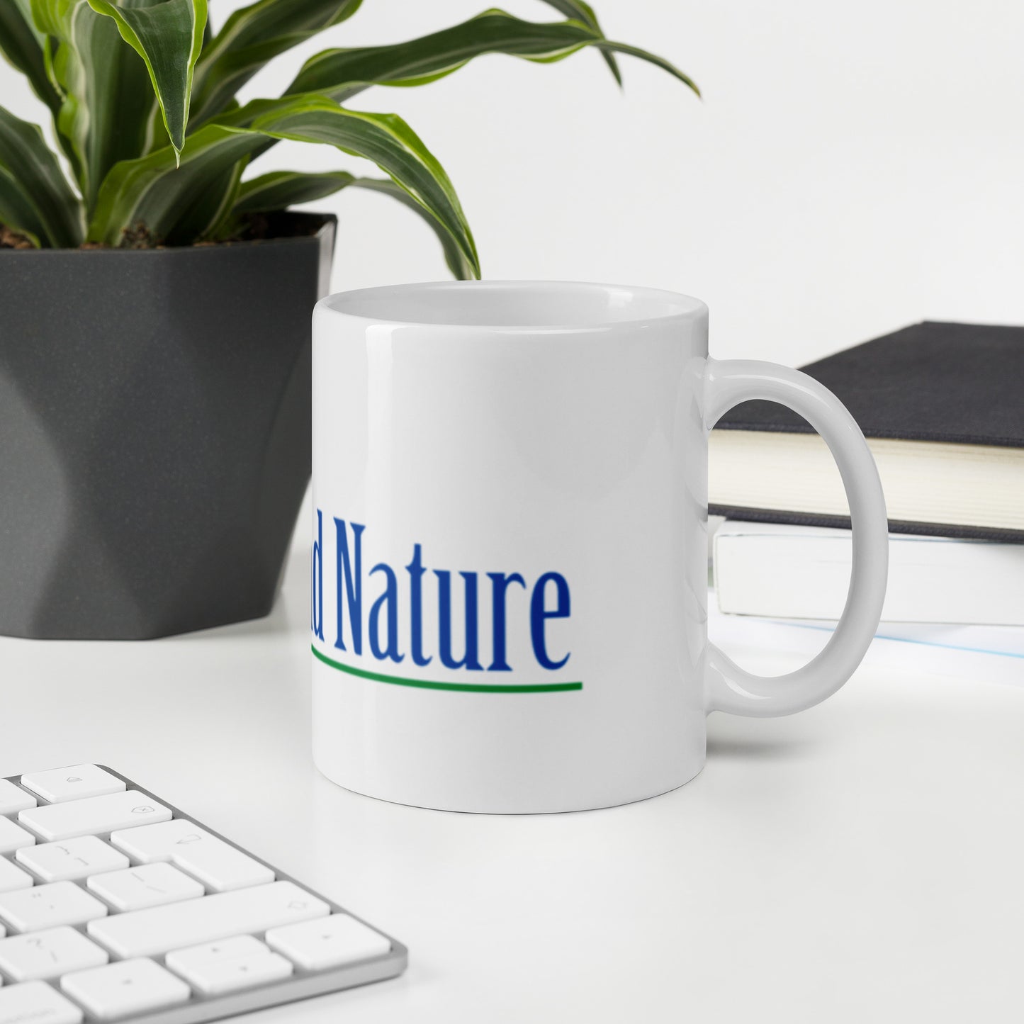 Second Nature Printed White glossy mug