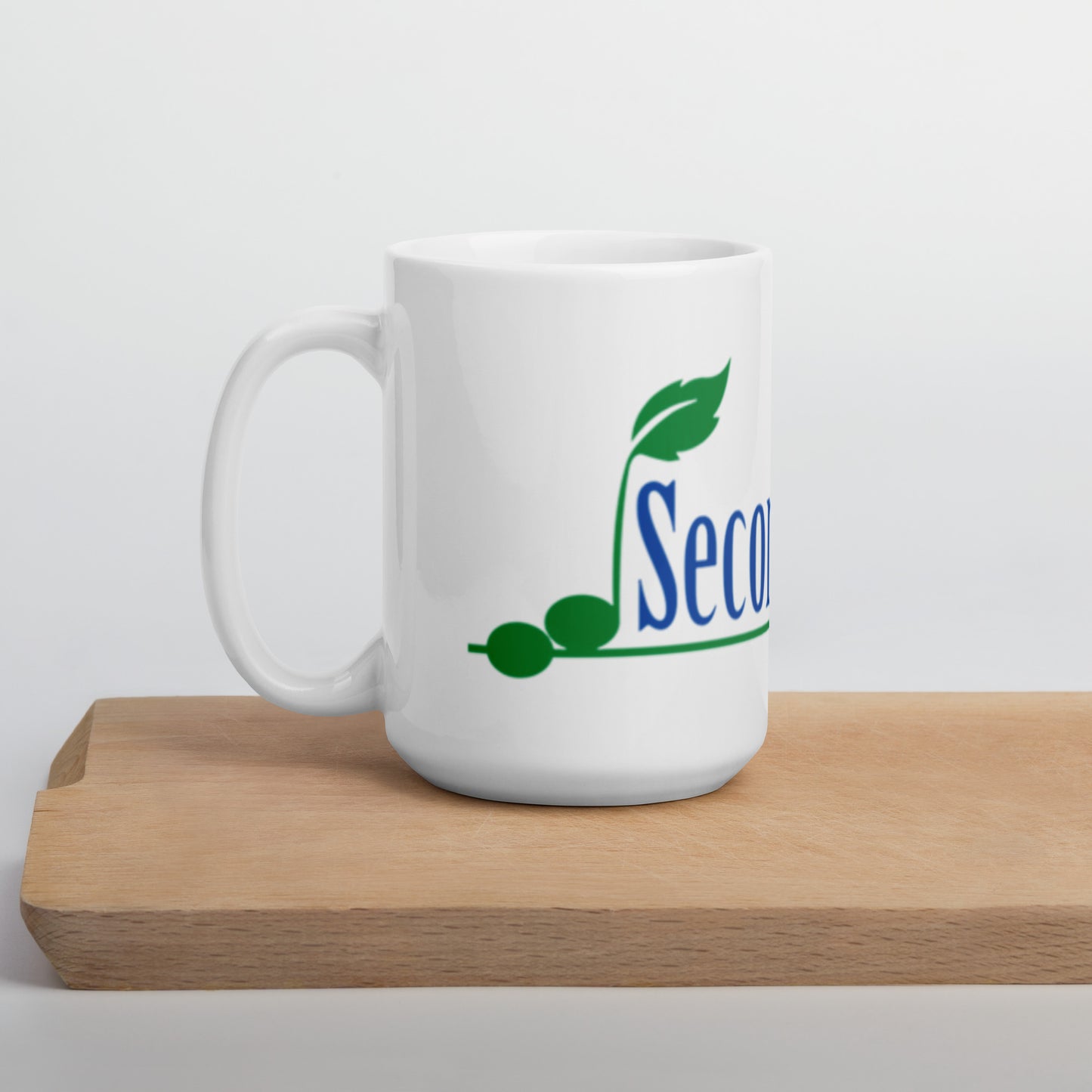 Second Nature Printed White glossy mug