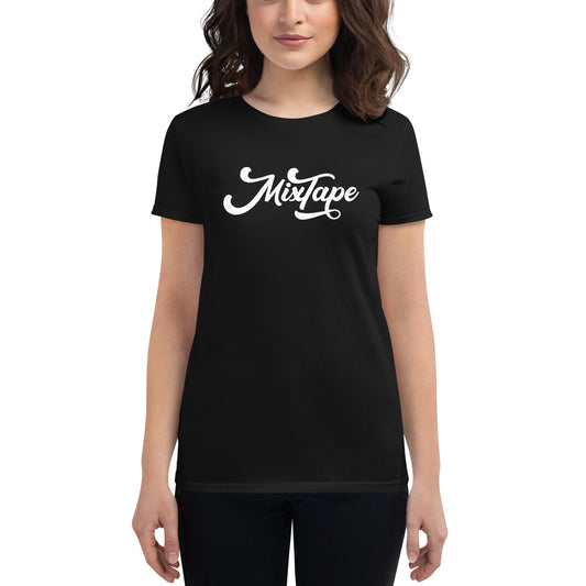 MixTape Logo:  Women's short sleeve t-shirt