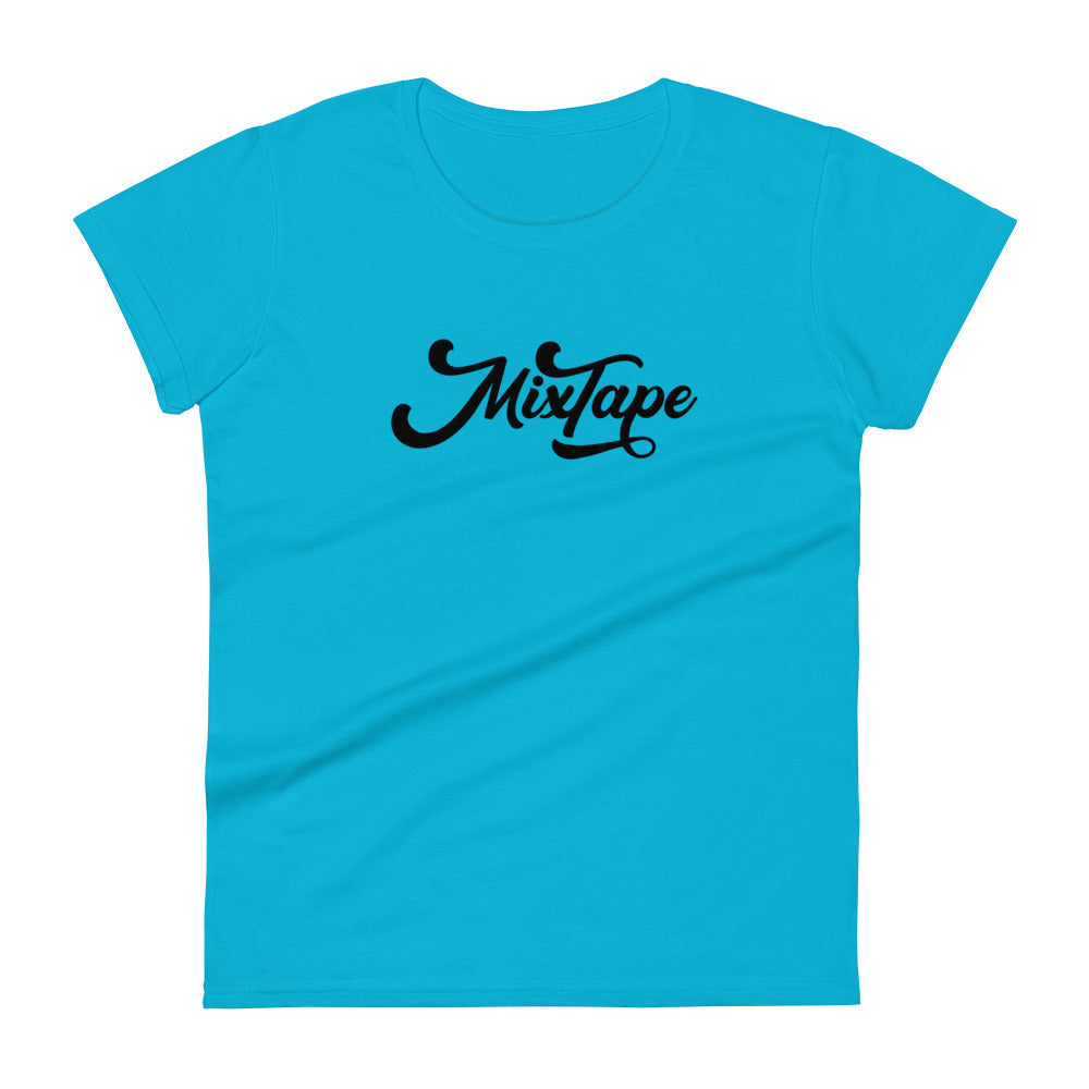 MixTape Logo:  Women's short sleeve t-shirt