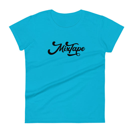 MixTape Logo:  Women's short sleeve t-shirt