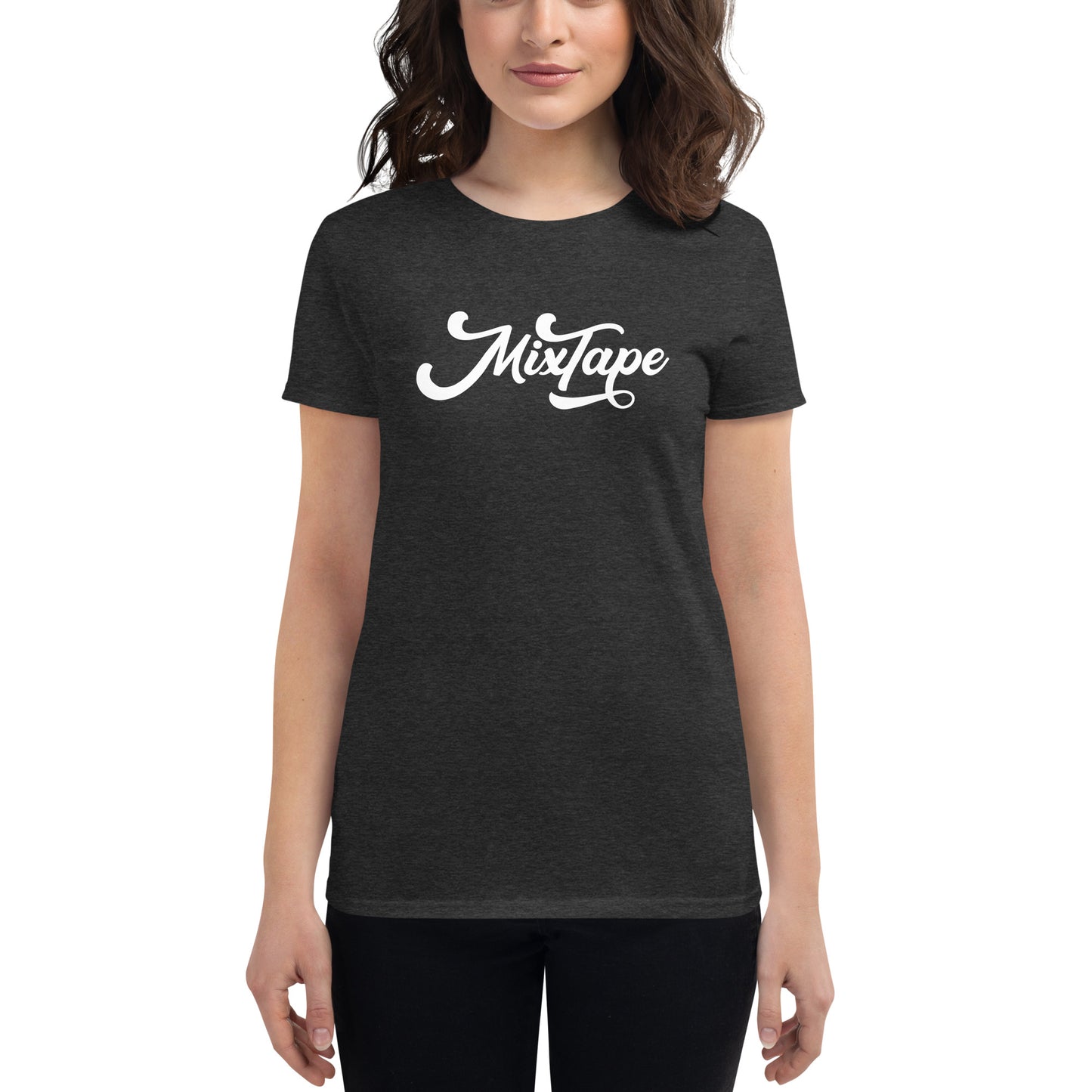 MixTape Logo:  Women's short sleeve t-shirt