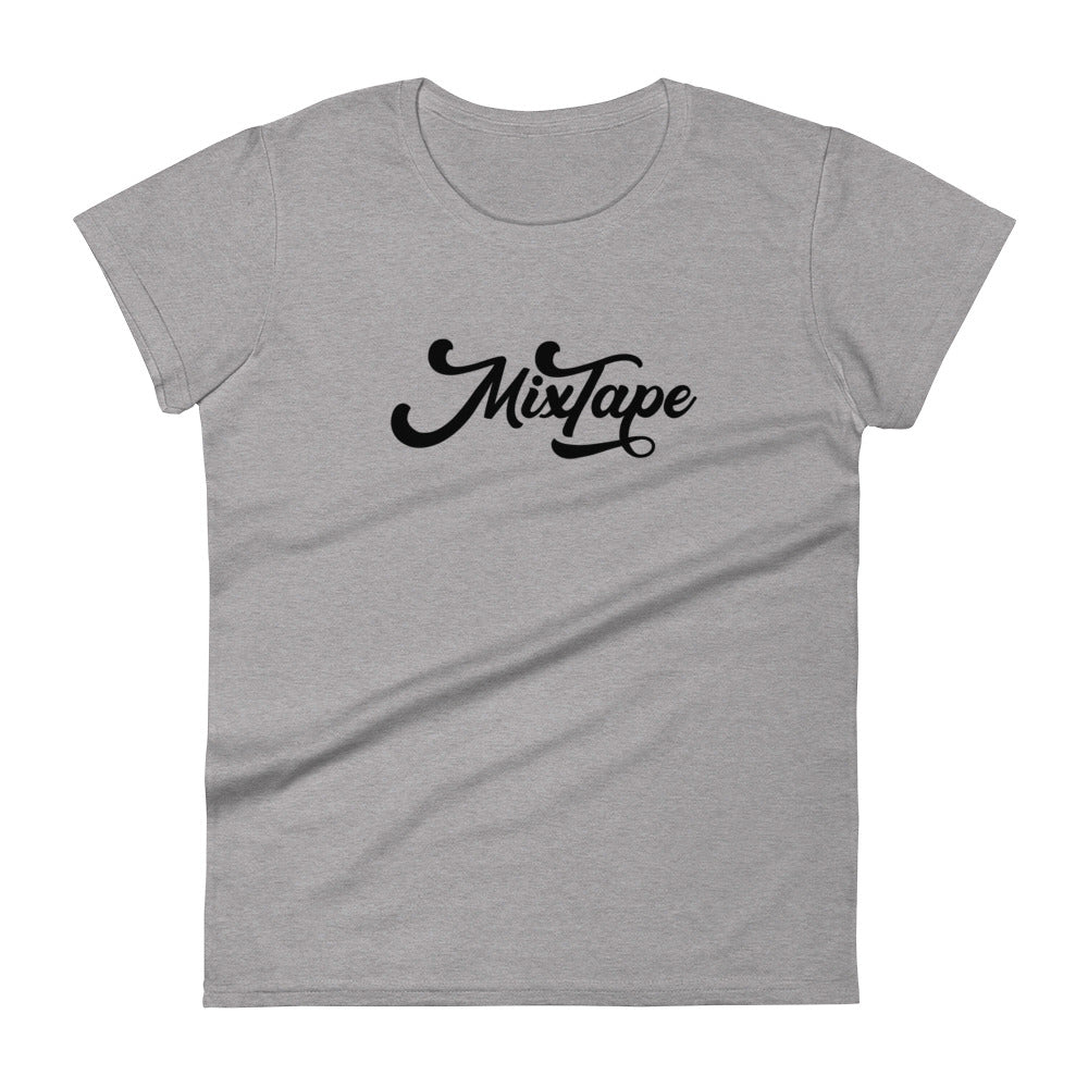 MixTape Logo:  Women's short sleeve t-shirt