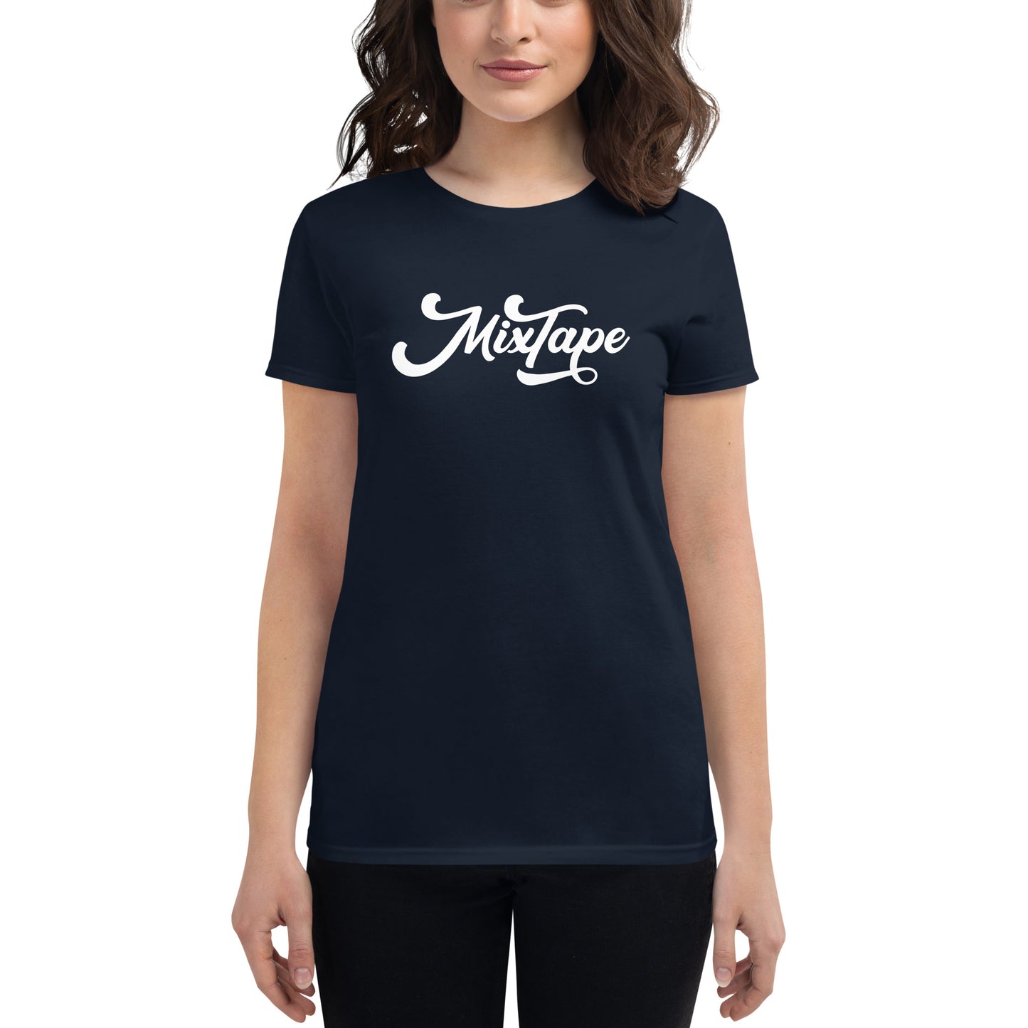 MixTape Logo:  Women's short sleeve t-shirt