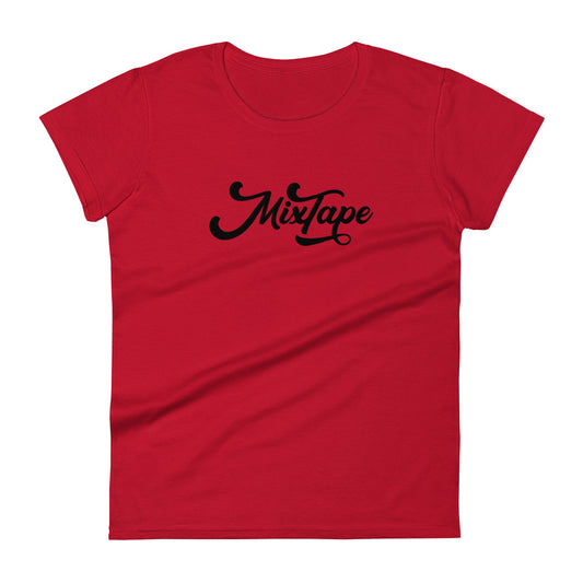 MixTape Logo:  Women's short sleeve t-shirt