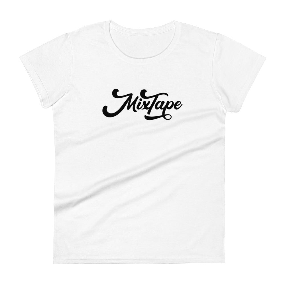 MixTape Logo:  Women's short sleeve t-shirt